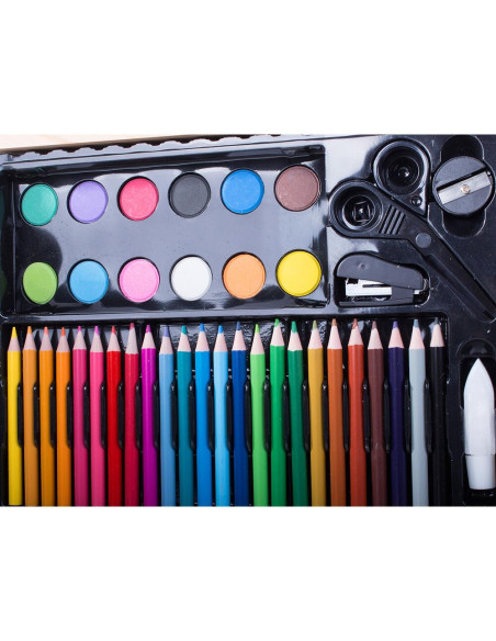 Set pictura si desen pentru copii, Verk Group, trusa plastic, 150 piese