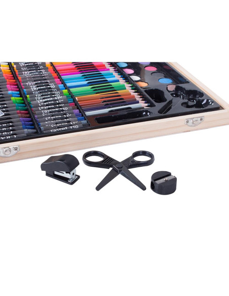 Set pictura si desen pentru copii, Verk Group, trusa plastic, 150 piese