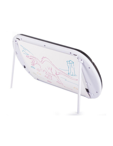 Tableta grafica/desenat pentru copii, Verk Group, 3 markere, LED, 3xAA, 35x20 cm