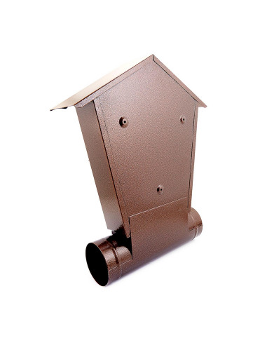 Cutie postala, Damech, cu loc pentru ziar, cupru, format B5, 37x10.5x46 cm