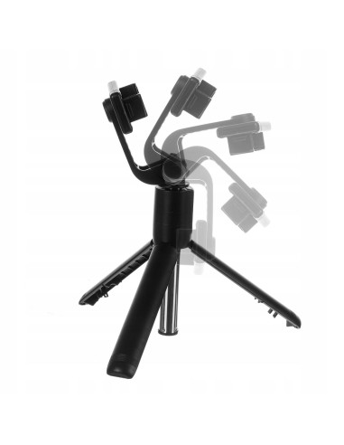 Selfie stick, trepied, Izoxis, telescopic, cu telecomanda, bluetooth, 60 cm