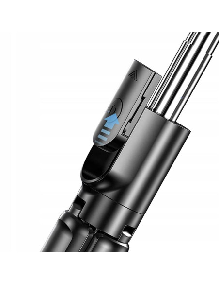 Selfie stick, trepied, Izoxis, telescopic, cu telecomanda, bluetooth, 60 cm