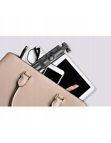 Selfie stick, trepied, Izoxis, telescopic, cu telecomanda, bluetooth, 60 cm