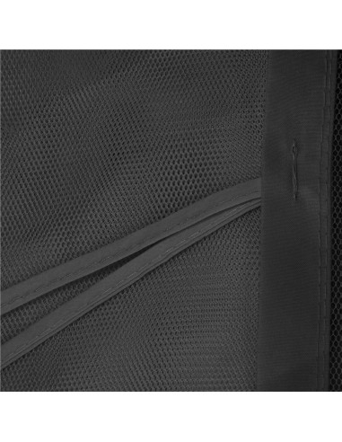 Balansoar gradina, Springos, 3 locuri, cu plasa insecte, gri, 215x125x165 cm, functie pat, max 280 kg