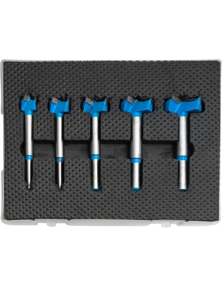Set 5 freze pentru lemn, HSS, 15-35 mm, Richmann Exclusive