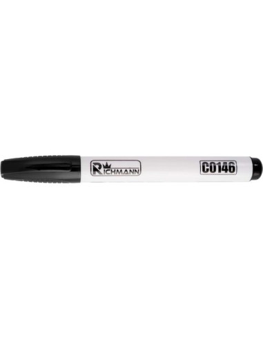 Marker permanent, 4 mm, alb, gros, Richmann