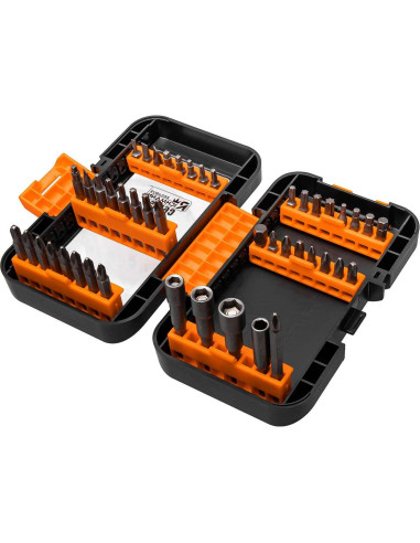 Set varfuri, biti, cu adaptor magnetic, 45 buc, 25 mm, Richmann Exclusive