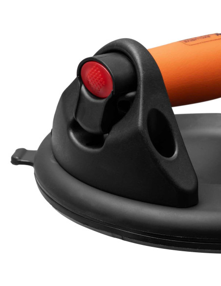 Ventuza pentru transport si montat parbrize, geamuri, placi marmura, granit, cu manometru, 1 brat, max 120 kg, Richmann Exclusiv