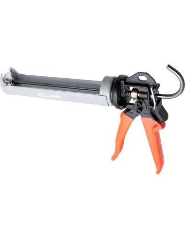 Pistol, presa, cartus silicon, maner cauciuc, otel, 300 ml, 22.5 cm, Richmann Exclusive