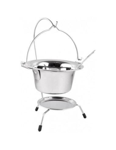 Set pentru servire ceaun, din inox, 0.8 L, 3 piese, Magic Home