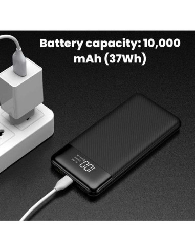 Rucsac Extensibil Mercaton Compatibil cu Laptopuri Pana la 17.3&8243 + Baterie Reincarcabila Powerbank 10.000 mAh