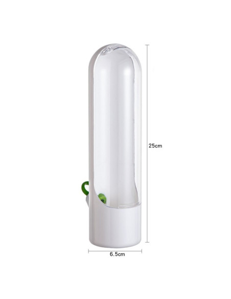 Recipient pentru depozitarea ierburilor proaspete, menta, legume pentru frigider si alte produse, 25x6.5cm, POJ08