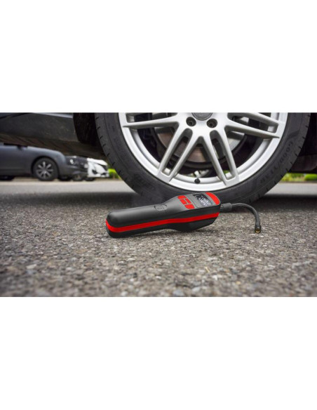 Compresor aer auto, Strend Pro, 150 PSI, 10 bar, USB-C, cu lumina LED, husa