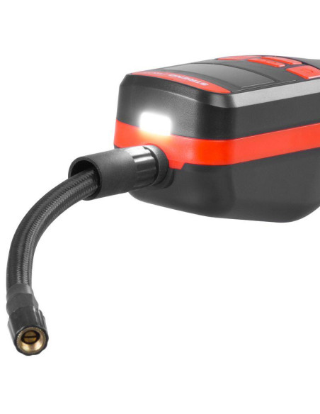 Compresor aer auto, Strend Pro, 150 PSI, 10 bar, USB-C, cu lumina LED, husa