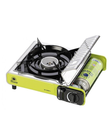 Aragaz smart camping, portabil, Meva, un arzator, aprindere piezo-electrica