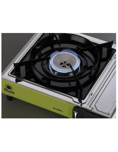 Aragaz smart camping, portabil, Meva, un arzator, aprindere piezo-electrica
