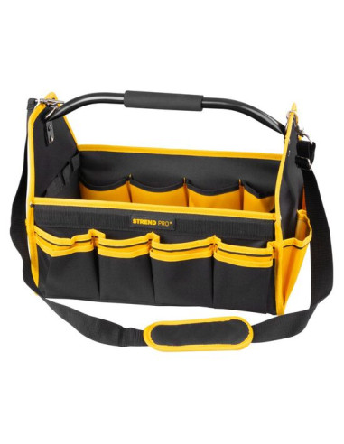 Geanta scule, cu maner si curea transport, textil, max 20 kg, 45x28x33 cm, Strend Pro