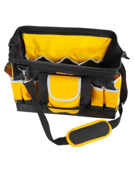 Geanta scule, cu curea de transport, textil, max 20 kg, 44x25x24 cm, Strend Pro