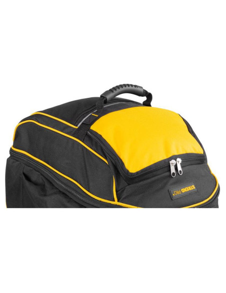 Geanta scule tip ghiozdan, cu maner telescopic, roti, textil, max 20 kg, 36x25x54 cm, Strend Pro