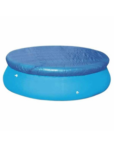 Prelata Universala Mercaton, pentru Acoperire Piscine Gonflabile Rotunde cu Diametru 244 cm, Material PVC, Impermeabila, Albastr