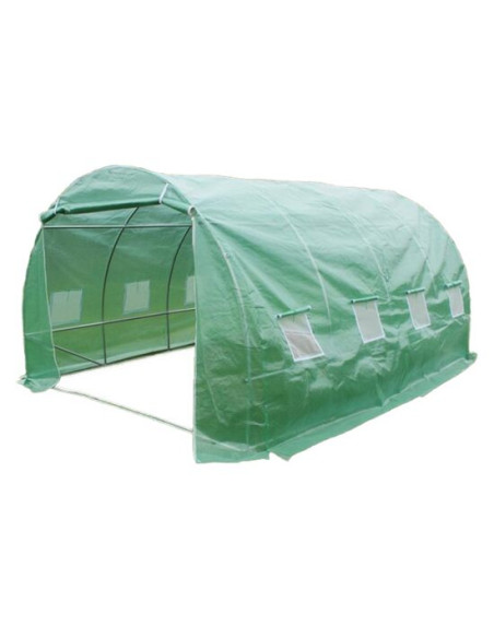 Sera de gradina, tip tunel, 8 ferestre, folie, 3x4.5x2 m, Strend Pro