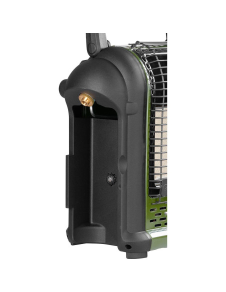 Incalzitor pe gaz pentru camping, aprindere piezo, portabil, 1/2 kW, 70-145.4 g/h, Strend Pro