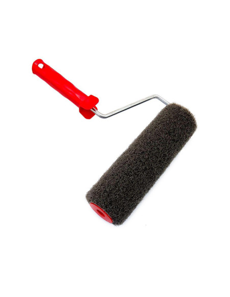 Set 3 gletiere profesionale, inox, 40, 60, 80 cm, suport, maner prelungitor 0.8-1.4 m, rola gletuit, Strend Pro