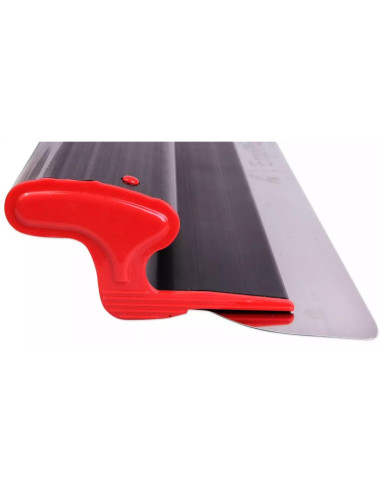 Set gletiera profesionala, inox, 125 cm x 0.3 mm, suport, maner prelungitor 1.2-2.2 m, Ergoplast