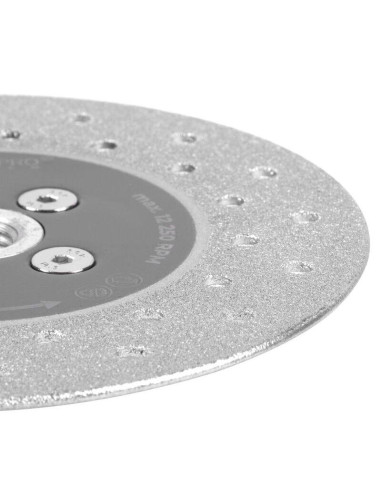 Disc diamantat, 2 in 1, taiere si slefuire beton, marmura, placi ceramice, 125 mm, M14, Strend Pro
