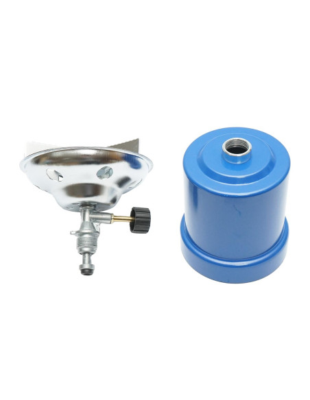 Aragaz camping, portabil, un arzator, pentru doza gaz 190 g (neinclusa), aprindere piezo-electrica