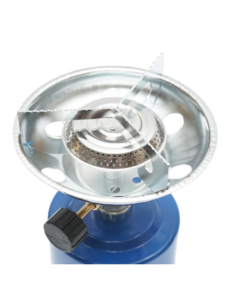 Aragaz camping, portabil, un arzator, pentru doza gaz 190 g (neinclusa), aprindere piezo-electrica