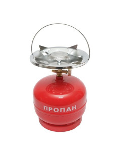 Aragaz camping, portabil, un arzator, cu butelie, GPL, 2 kg