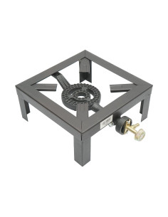 Arzator cu gaz pentru gatit, fonta, 25x25x10 cm 2