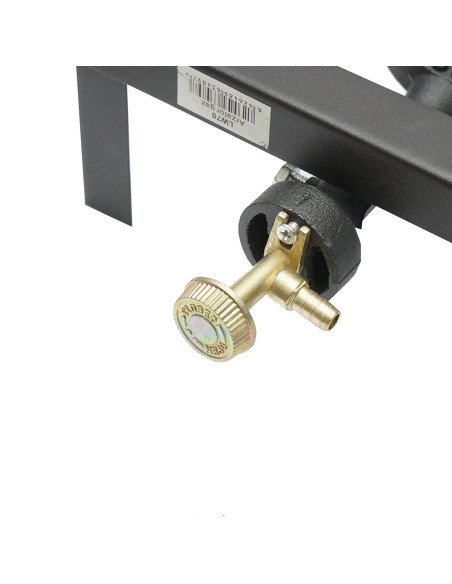 Arzator cu gaz pentru gatit, fonta, 25x25x10 cm