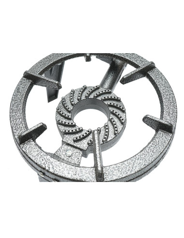 Arzator cu gaz pentru gatit, fonta, 28x10.6 cm