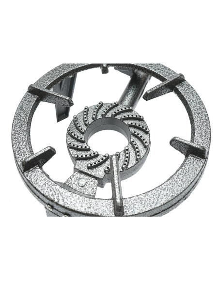 Arzator cu gaz pentru gatit, fonta, 28x10.6 cm