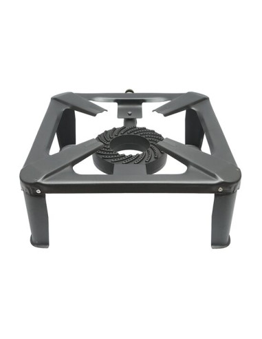 Arzator cu gaz pentru gatit, fonta, 40x40x10.6 cm