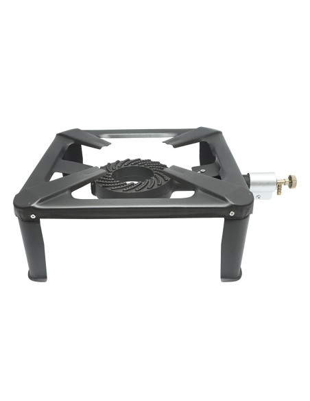 Arzator cu gaz pentru gatit, fonta, 40x40x10.6 cm