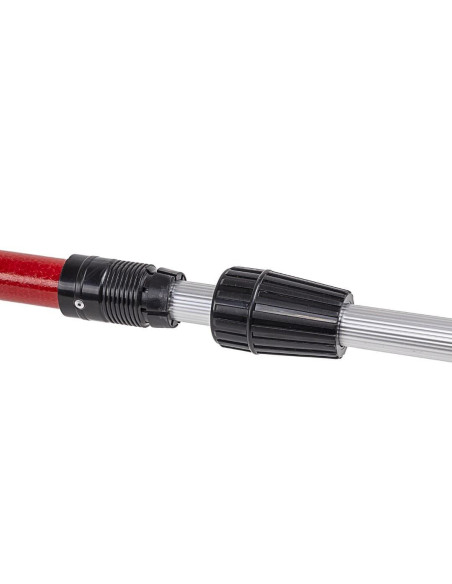 Set 4 gletiere profesionale, inox, 20, 40, 60, 80 cm, adaptor, maner prelungitor 0.73-1.2 m, rola gletuit, geanta, Lanoliv