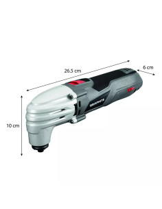 Multifunctional cu vibratii, 250 W, cu accesorii, geanta, Graphite 2