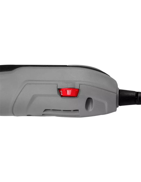 Multifunctional cu vibratii, 250 W, cu accesorii, geanta, Graphite