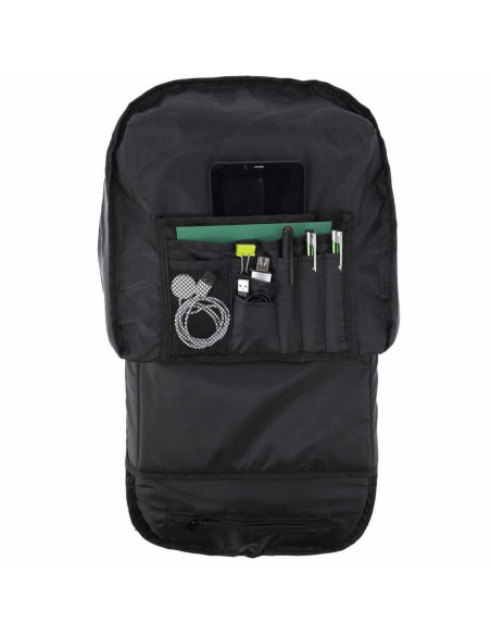 Ghiozdan/rucsac turistic, Tourpeak, 5 compartimente, negru, 21 L, 30x10x40 cm