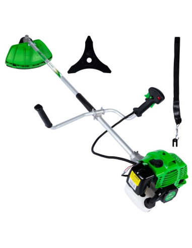 Motocoasa/trimmer pentru tuns iarba, Micul Fermier, benzina, cu 3 accesorii, 3.4 CP, 43 CC