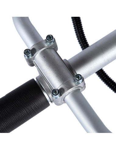 Motocoasa/trimmer pentru tuns iarba, Micul Fermier, benzina, cu 3 accesorii, 3.4 CP, 43 CC