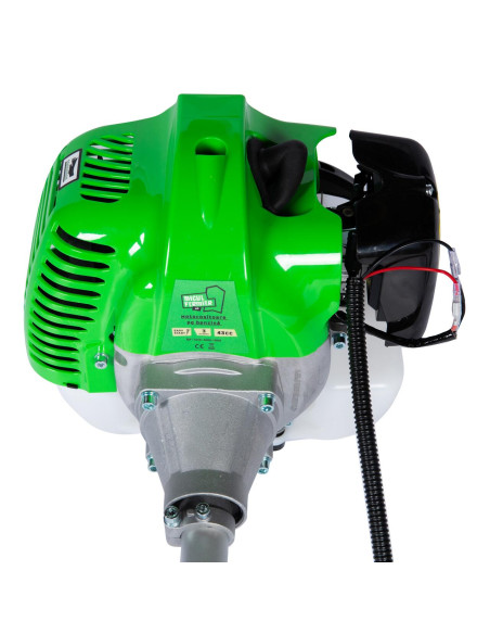 Motocoasa/trimmer pentru tuns iarba, Micul Fermier, benzina, cu 3 accesorii, 3.4 CP, 43 CC