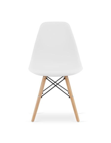 Masa de toaleta/machiaj + Scaun stil scandinav, alba, cu oglinda si LED-uri, Vanessa, 130x43x143 cm