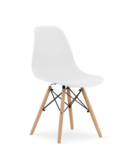 Masa de toaleta/machiaj + Scaun stil scandinav, alba, cu oglinda si LED-uri, Vanessa, 130x43x143 cm