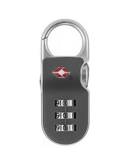 Lacat pentru bagaj cu cifru, gri, 26 mm, Yale