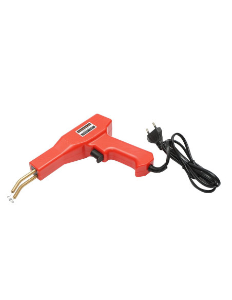 Aparat tip pistol de lipit/sudat plastic, cu trusa, capse si cleste, 50 W, Breckner Germany