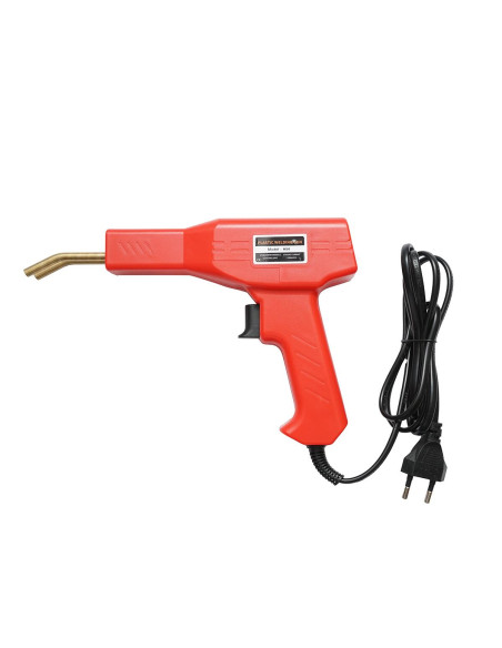Aparat tip pistol de lipit/sudat plastic, cu trusa, capse si cleste, 50 W, Breckner Germany